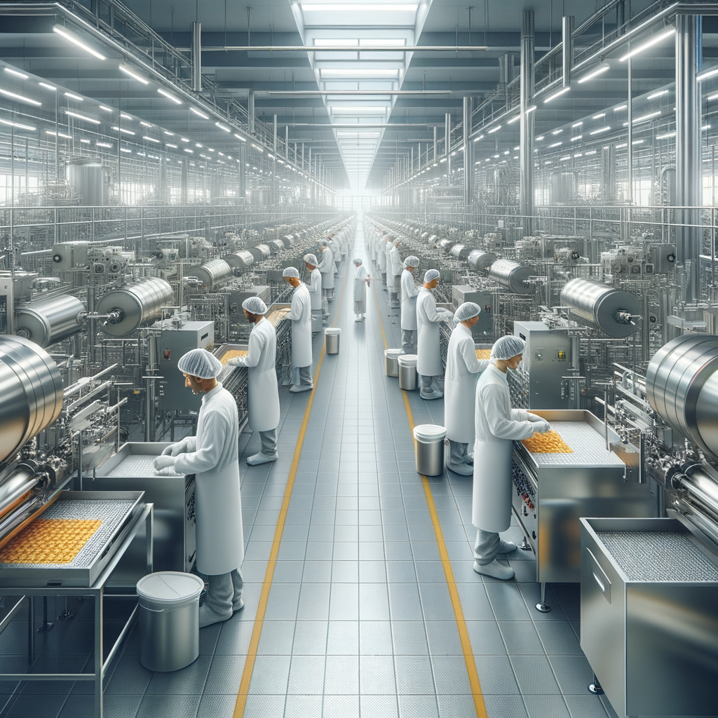 Modern food production facility