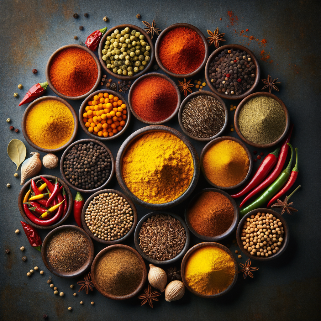 Traditional Indian spices used in Aadijagannath Foods products