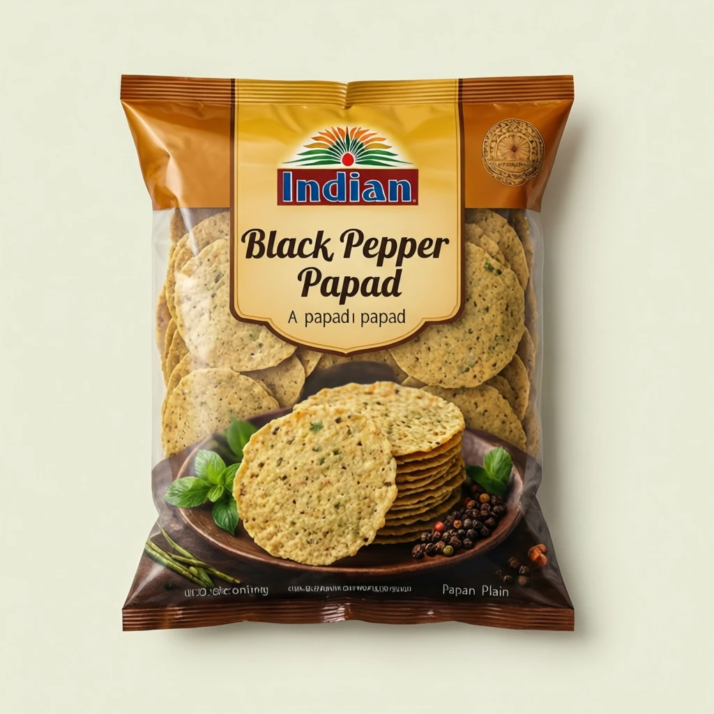 Black Pepper Papad