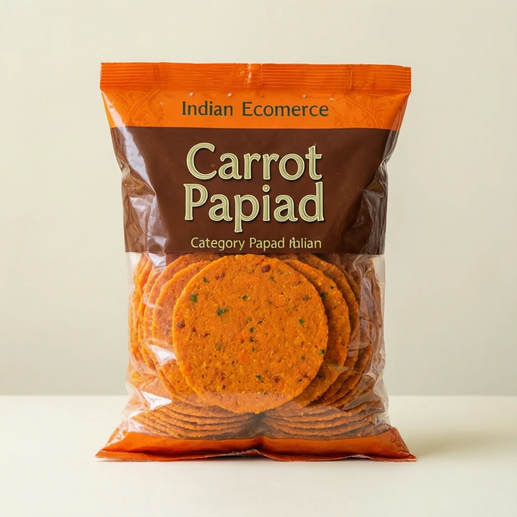 Carrot Papad