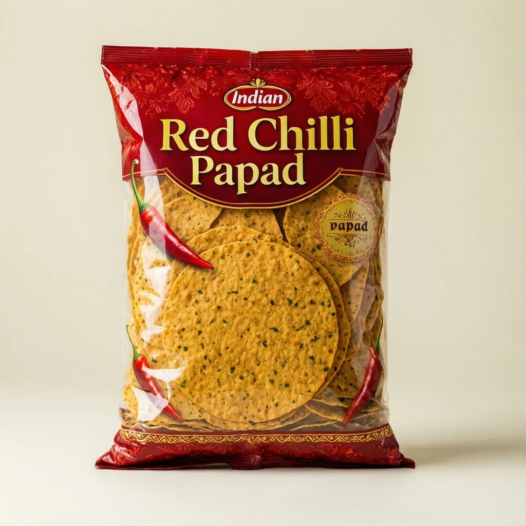 Red Chilli Papad