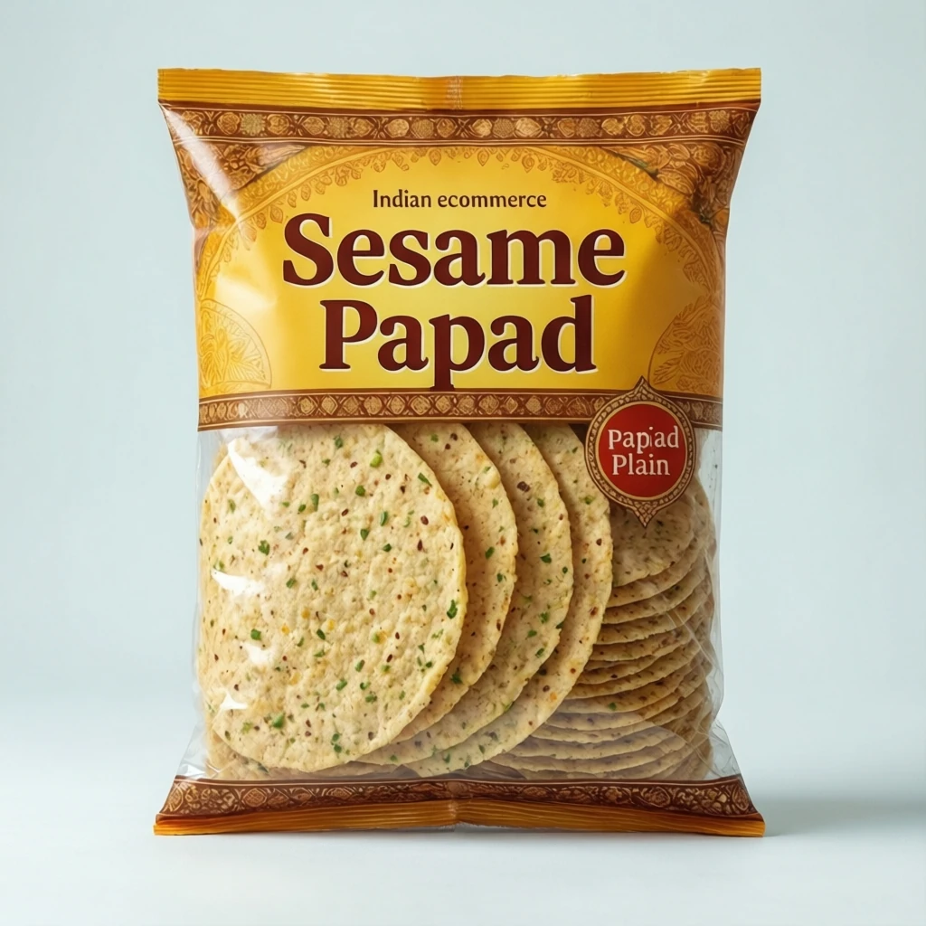 Sesame Papad