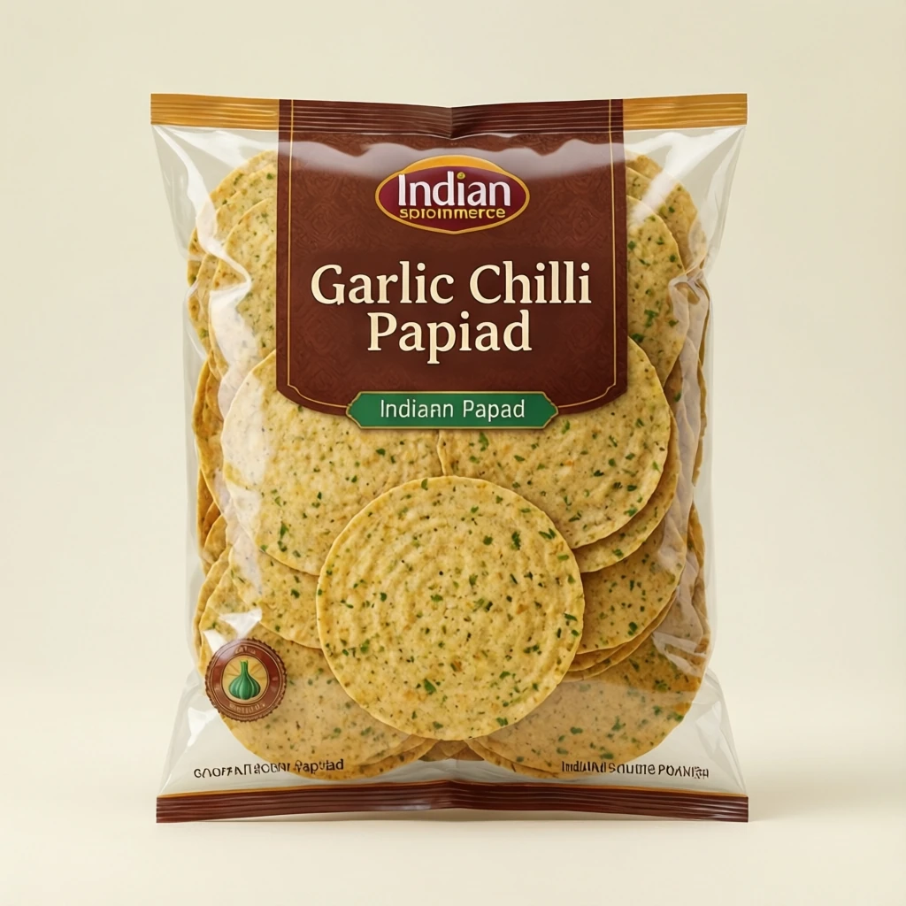 Garlic Chilli Papad