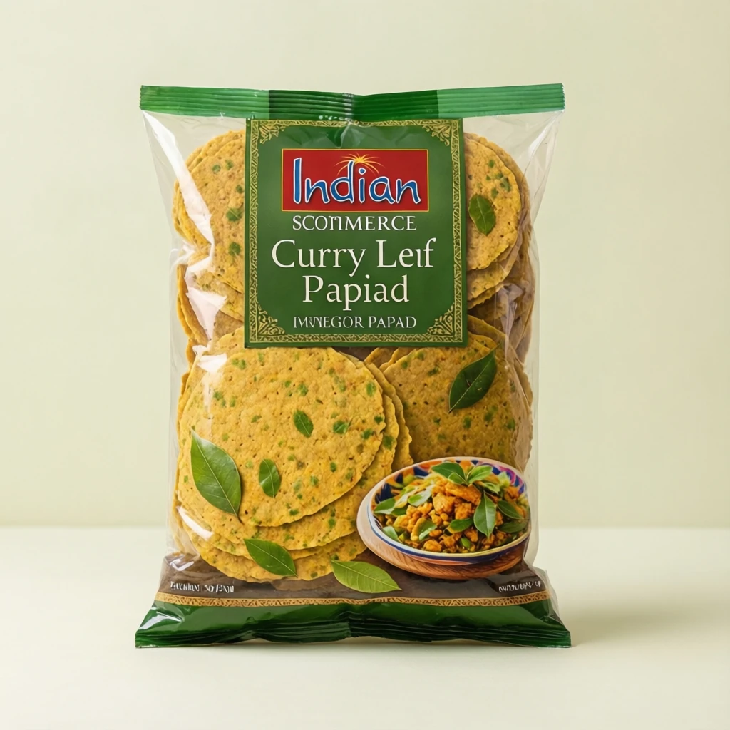 Curry Leaf Papad