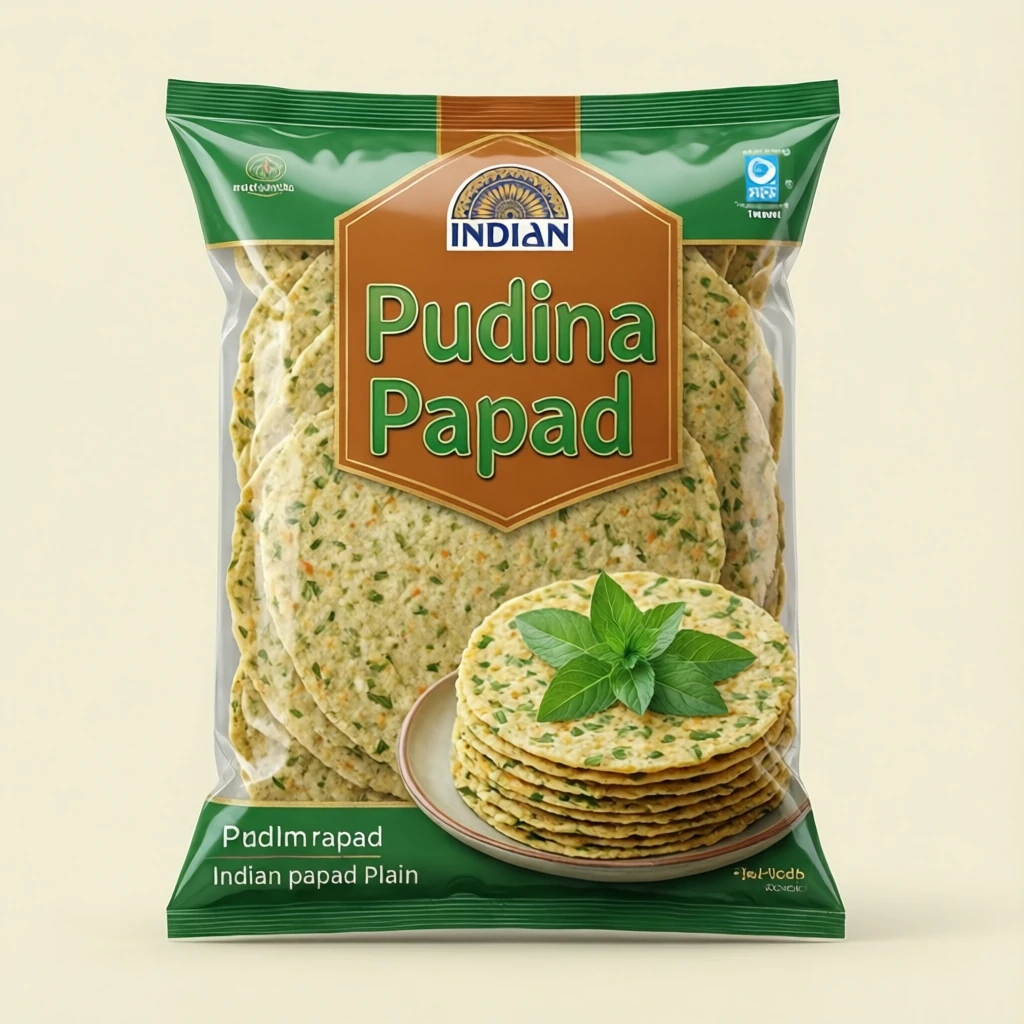 Pudina Papad
