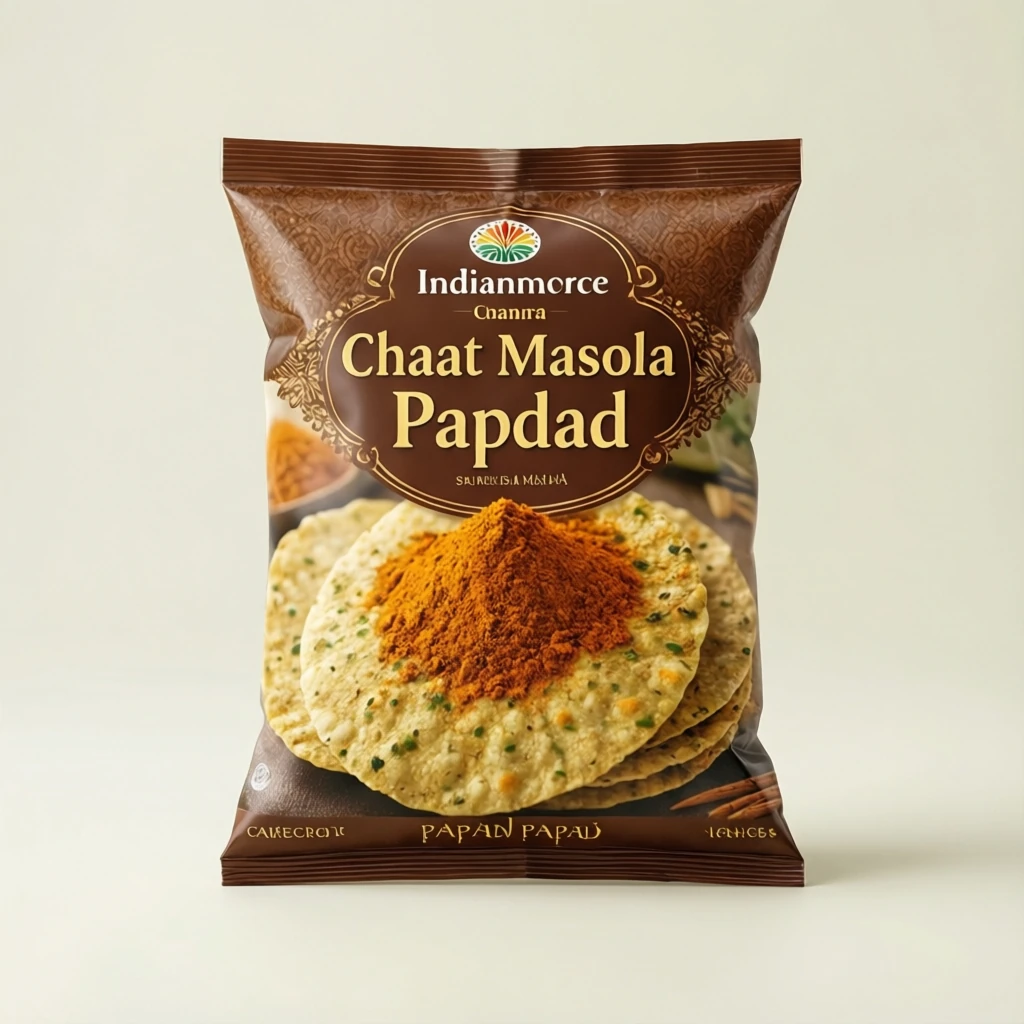 Chaat Masala Papad