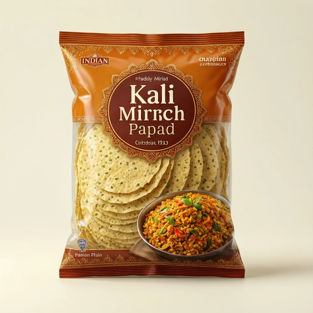 Kali Mirch Papad