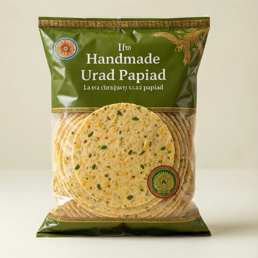 Handmade Urad Papad