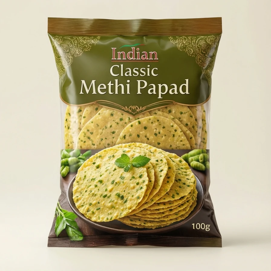 Classic Methi Papad 100g