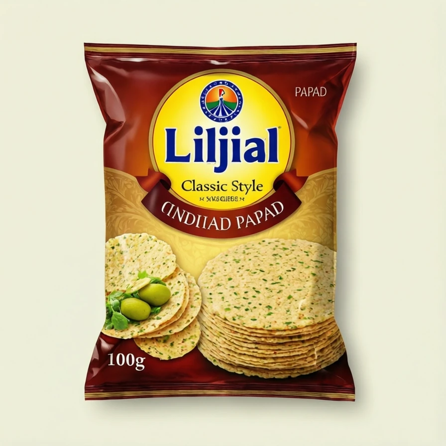 Classic Lijjat Style Papad 100g