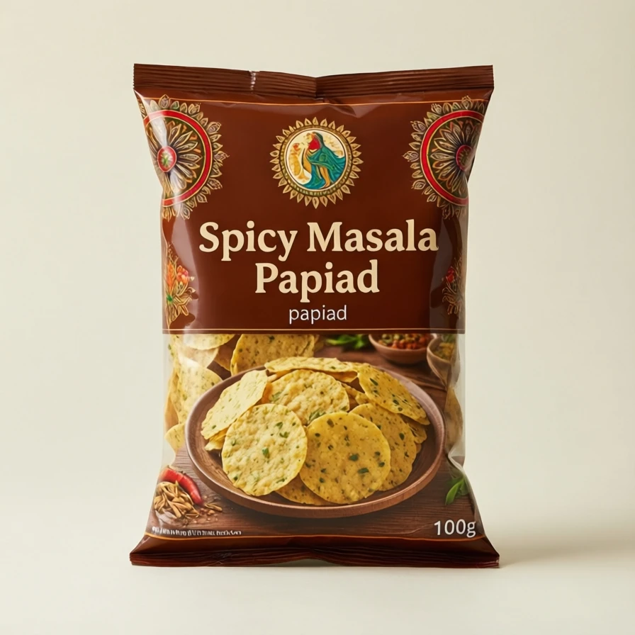 Spicy Masala Papad 100g
