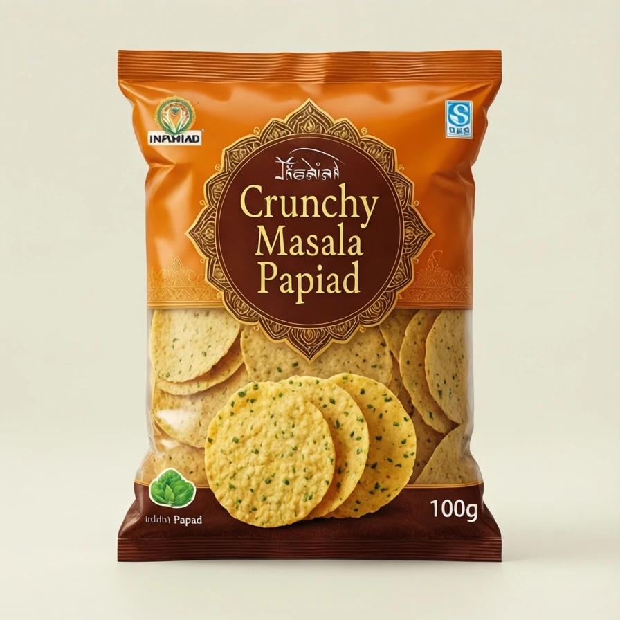 Crunchy Masala Papad 100g