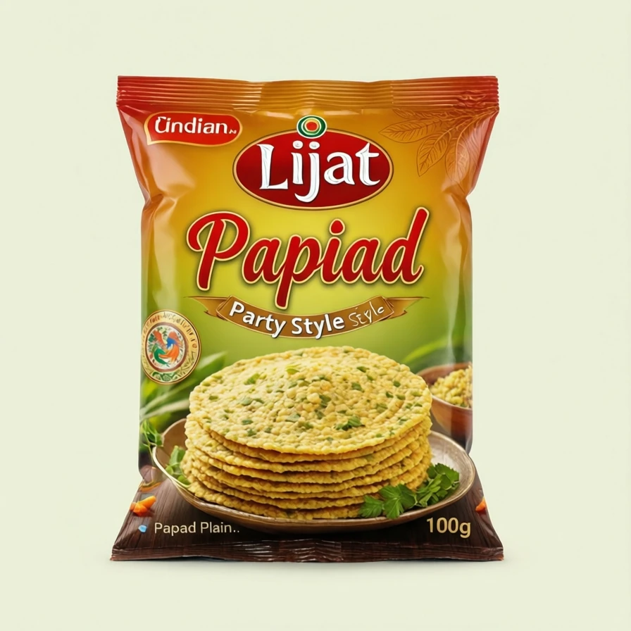 Party Lijjat Style Papad 100g