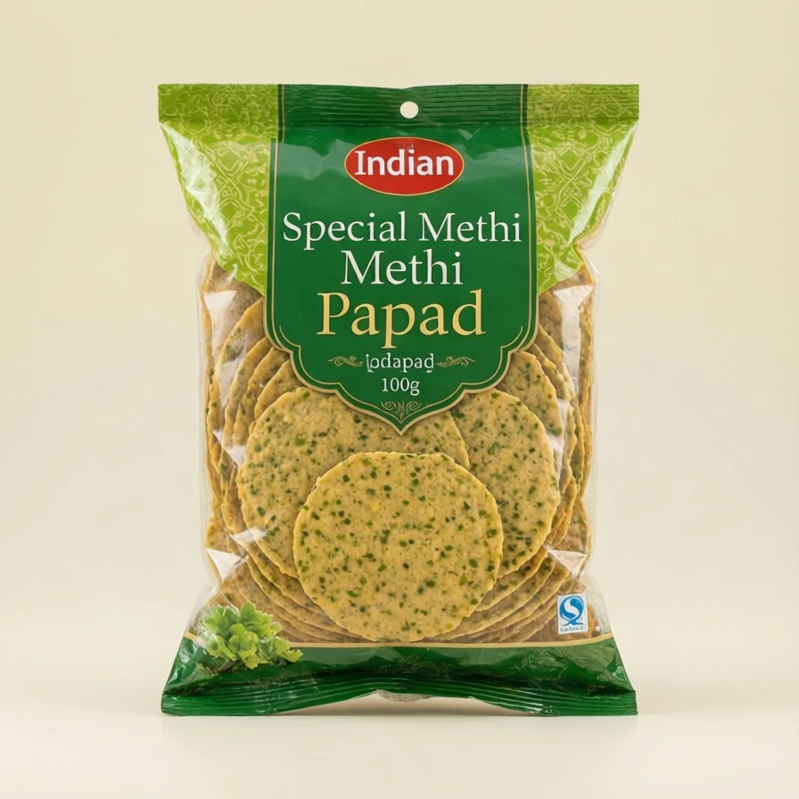 Special Methi Papad 100g
