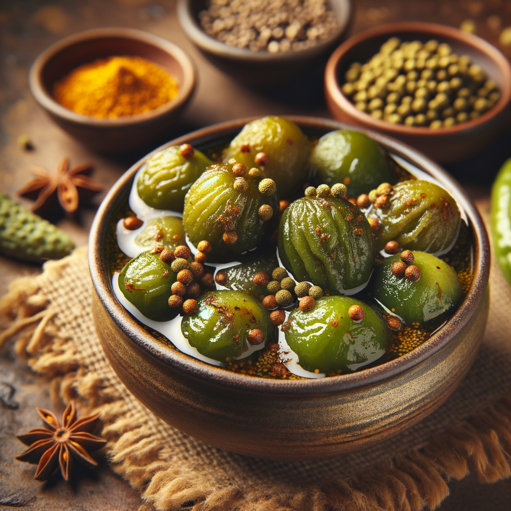 Amla Pickle (Indian Gooseberry)