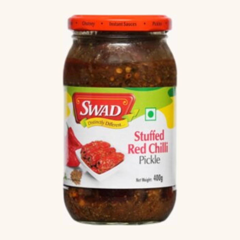 Stuffed Red Chilli Pickle 400g