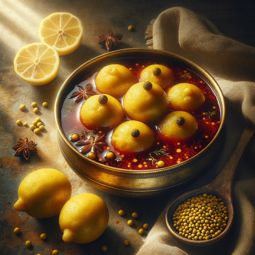 Lemon Pickle (Nimbu ka Achar)