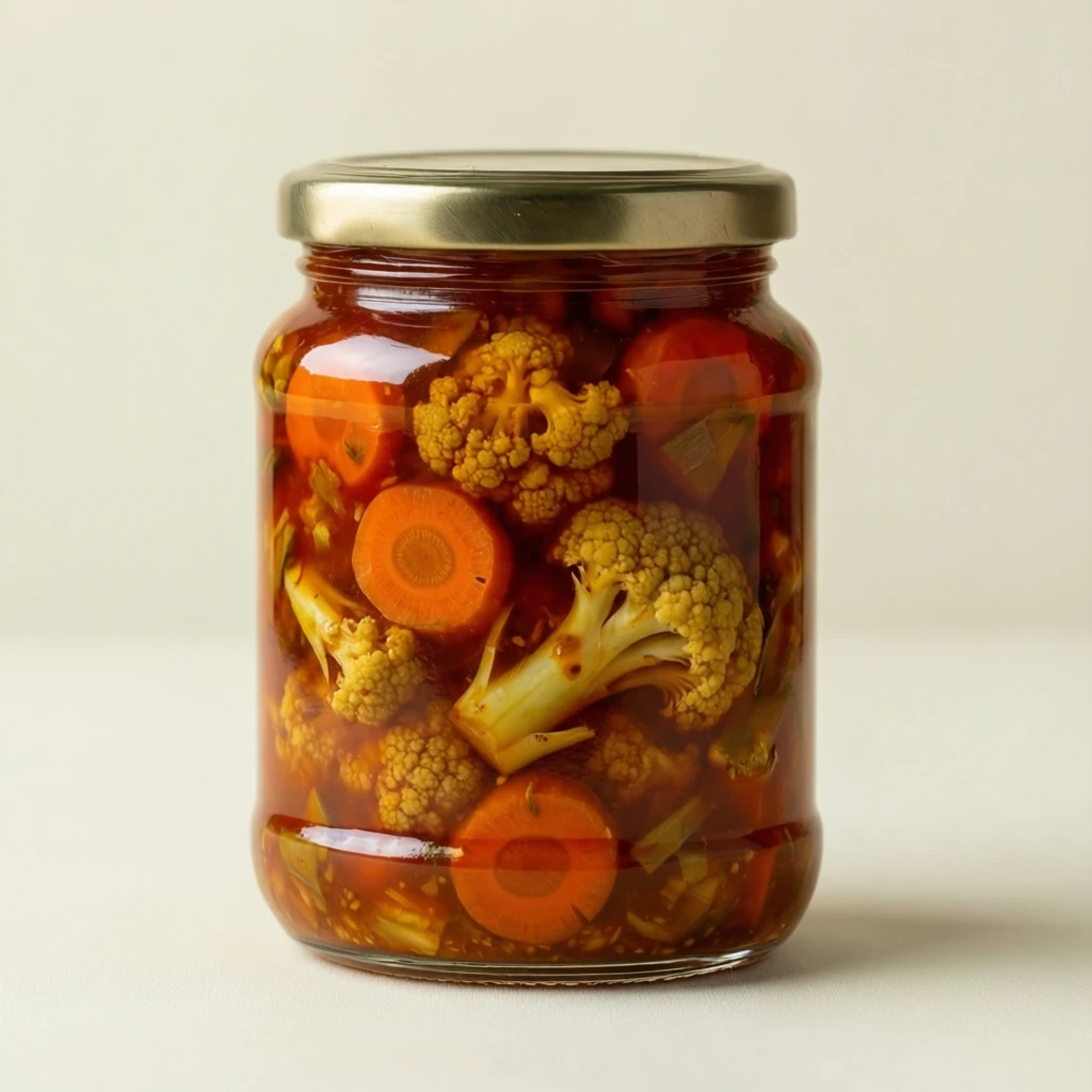 Carrot Cauliflower Turnip Pickle