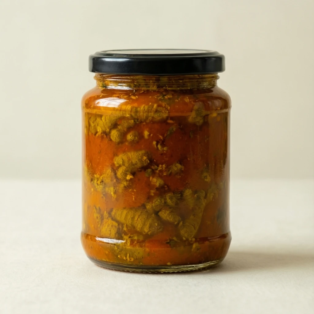 Raw Turmeric Pickle