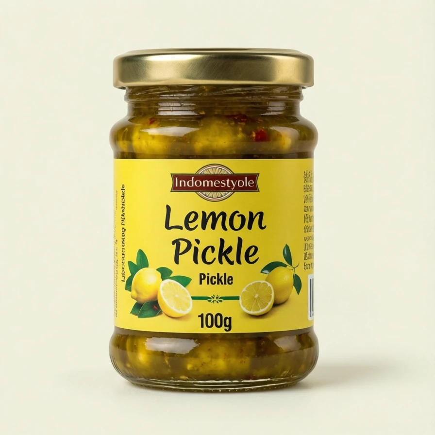 Homestyle Lemon Pickle 100g