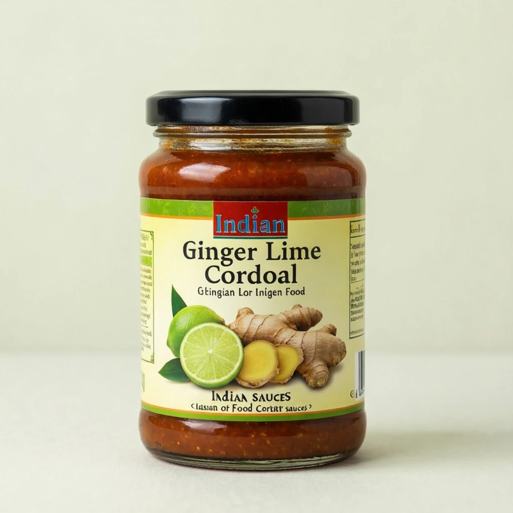 Ginger Lime Cordial
