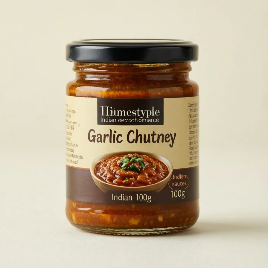Homestyle Garlic Chutney 100g