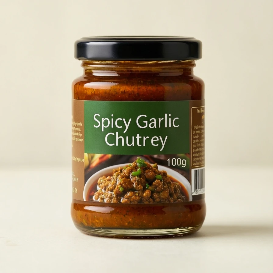 Spicy Garlic Chutney 100g
