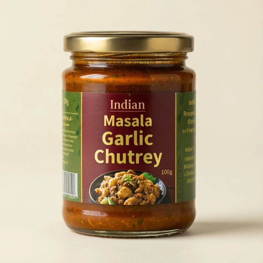 Masala Garlic Chutney 100g