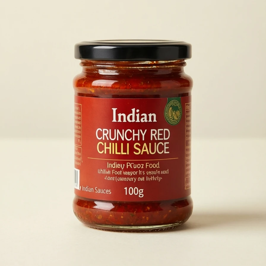 Crunchy Red Chilli Sauce 100g