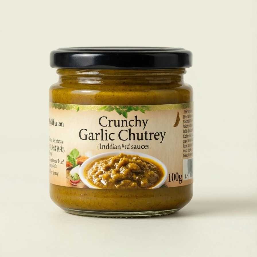 Crunchy Garlic Chutney 100g