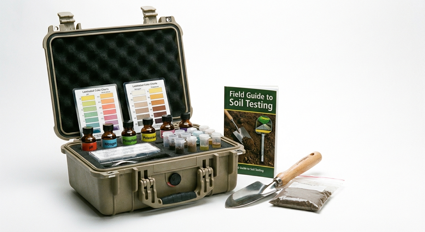 Soil Testing Kit (NPK + pH)