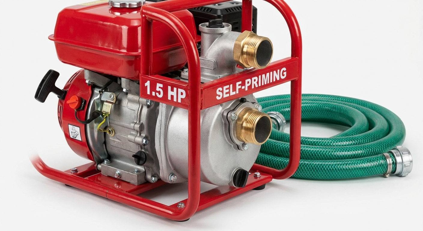 Petrol Water Pump (1.5 HP) - Image 3