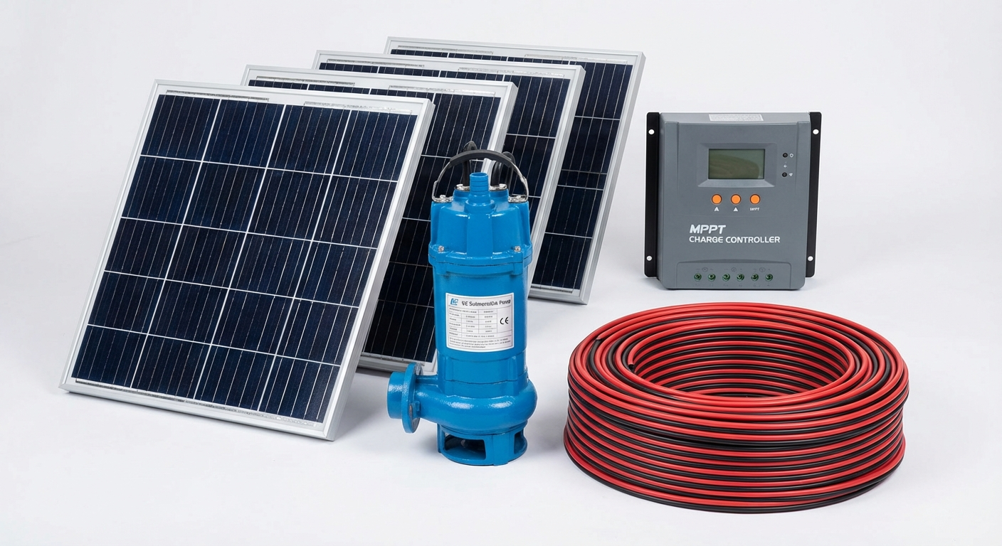 Solar Pump Kit (1 HP DC)
