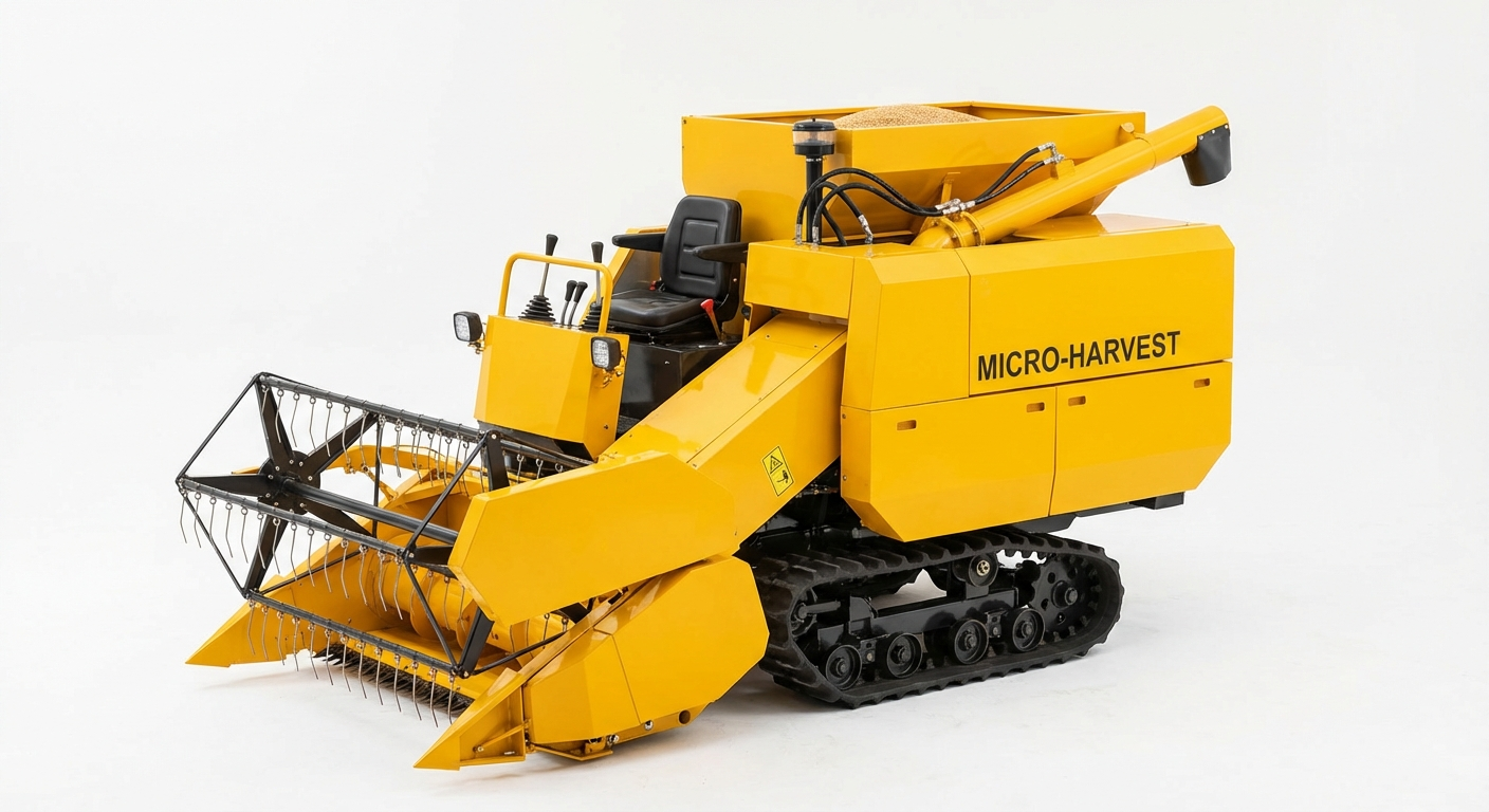 Mini Combine Harvester (Self-Propelled) - Image 3