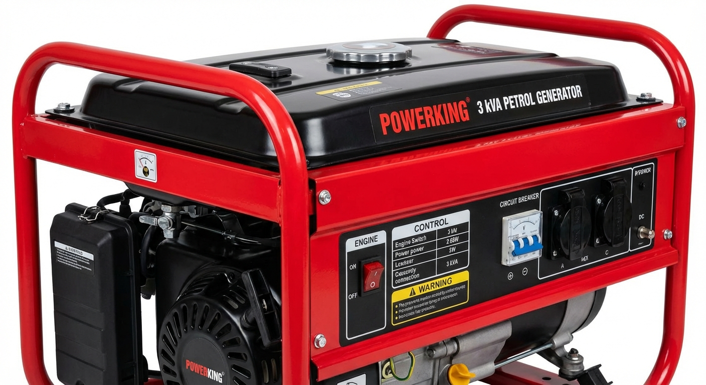Portable Generator (3 kVA) - Image 3