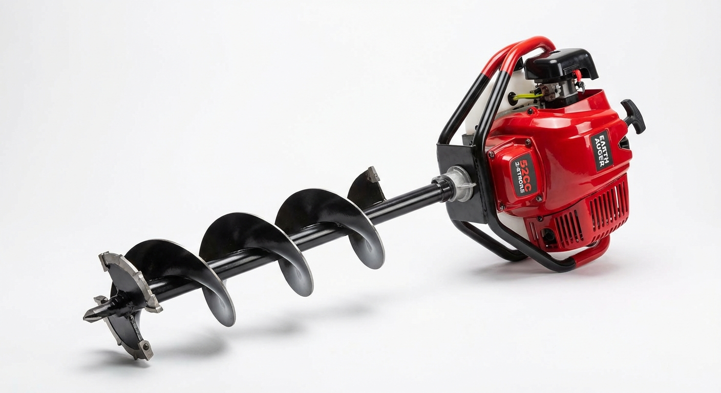 Earth Auger (52 cc, 200 mm Bit)
