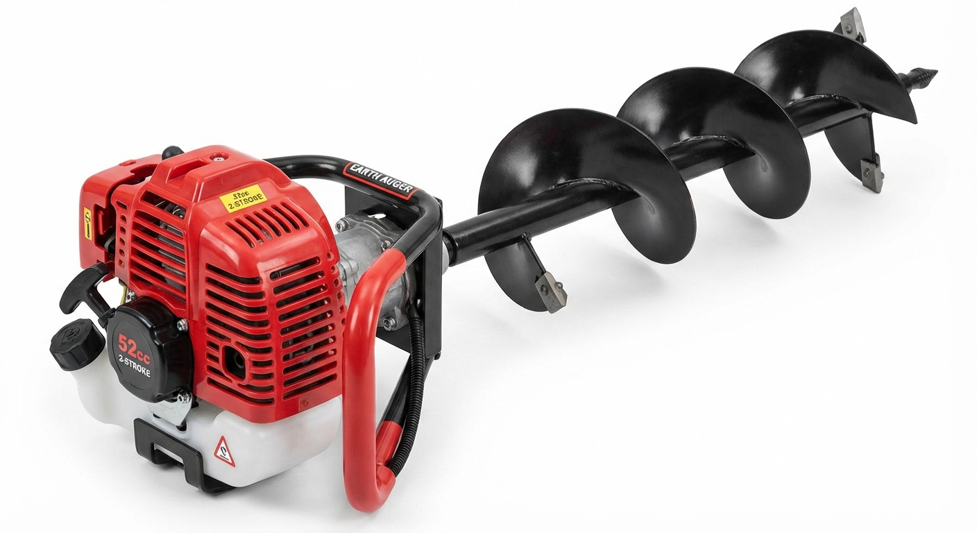 Earth Auger (52 cc, 200 mm Bit) - Image 3