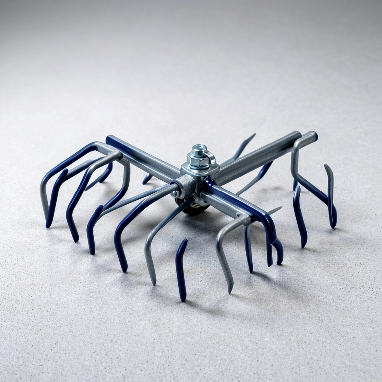 Rotary Spider Weeder Attachment
