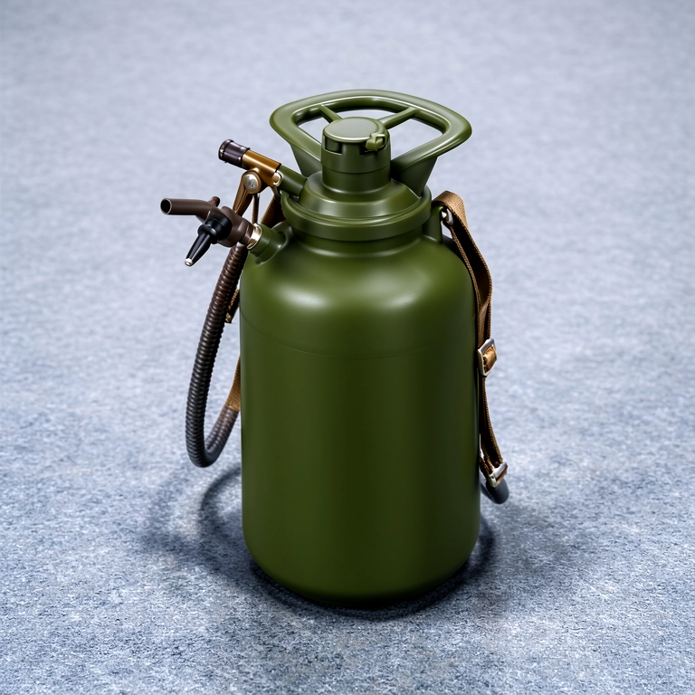 Manual Pressure Sprayer Canister — 8 L, Standard Outlet