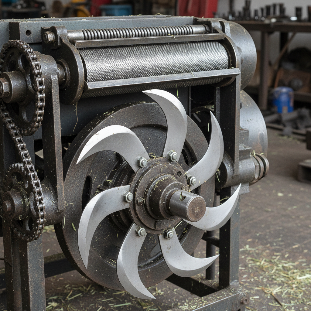 Chaff Cutter (Electric, 2 HP) - Detail