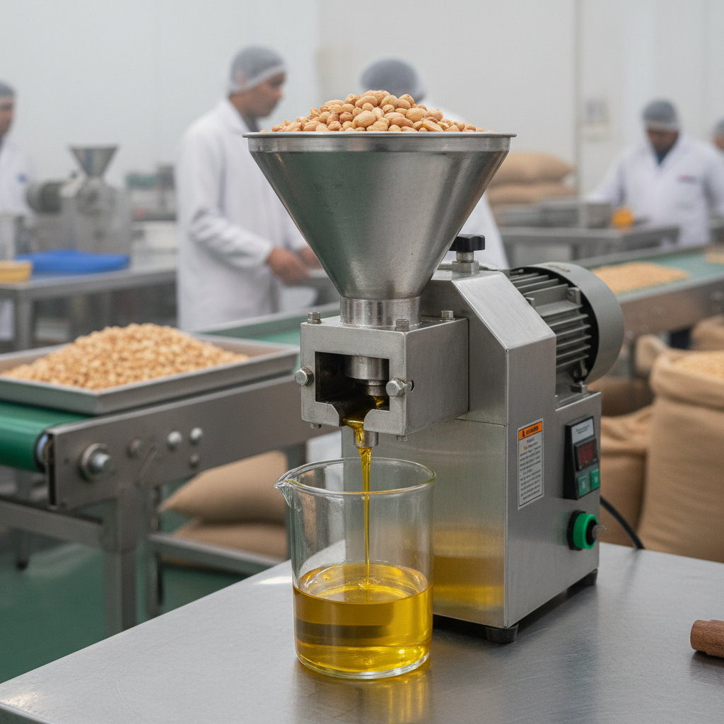 Oil Extraction Machine (Mini) - In Use