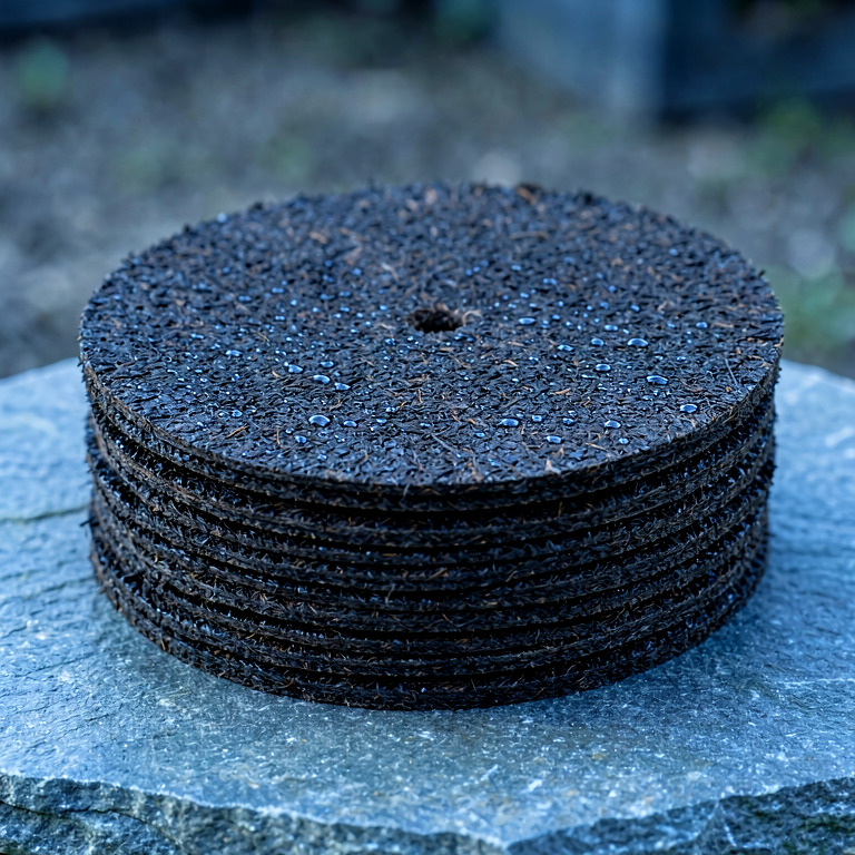 Weatherproof Coir Mulch Disc