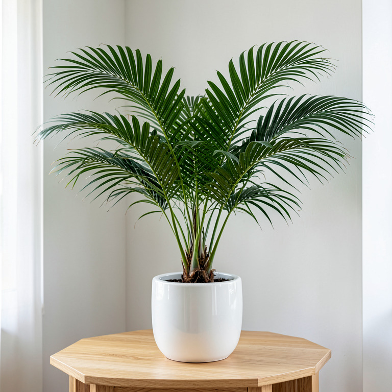Areca Palm in Ceramic Tabletop Planter