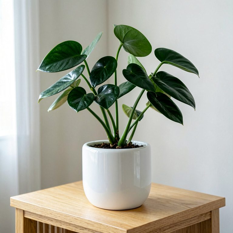 ZZ Plant in Ceramic Tabletop Planter