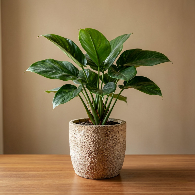 Calathea in Textured Desk Pot