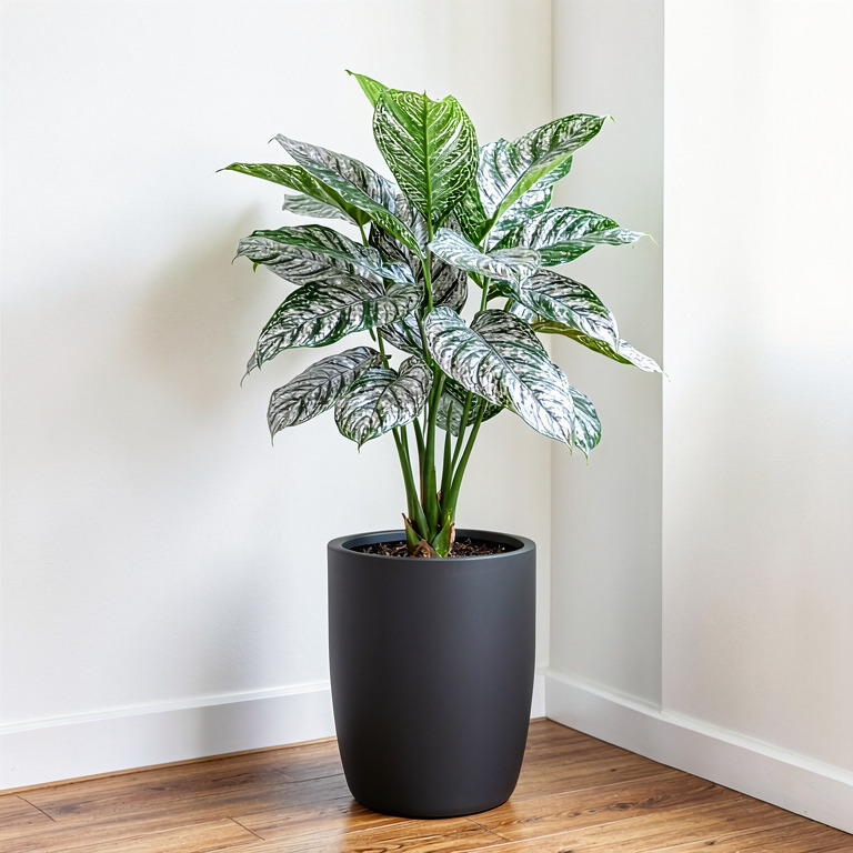 Aglaonema in Matte Floor Planter