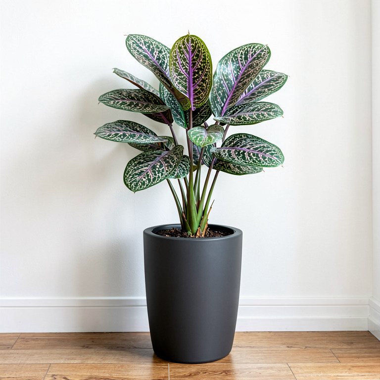 Calathea in Matte Floor Planter