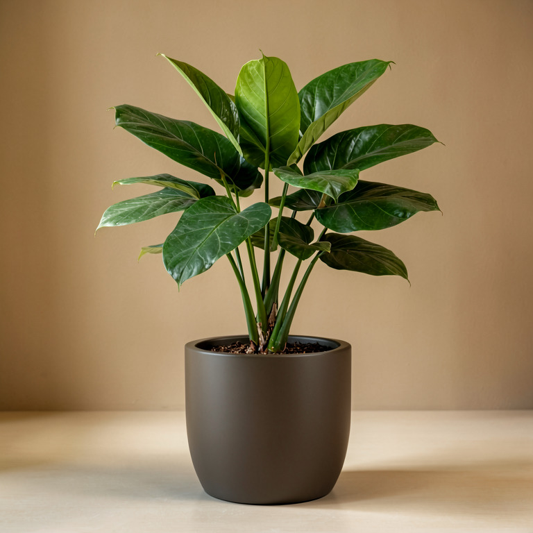 Dieffenbachia in Matte Floor Planter