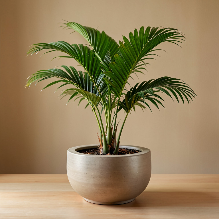Areca Palm in Countertop Bowl Planter