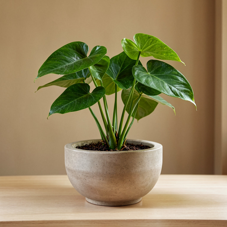 Philodendron in Countertop Bowl Planter
